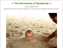 Tablet Screenshot of adventuresofsarabande.com